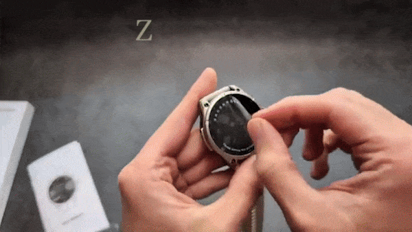 ZE Pro 3 animated smartwatch demonstration