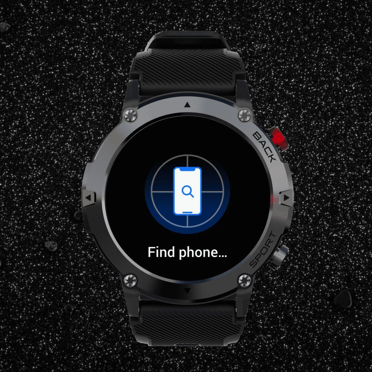 ZE Active Smartwatch Find My iPhone