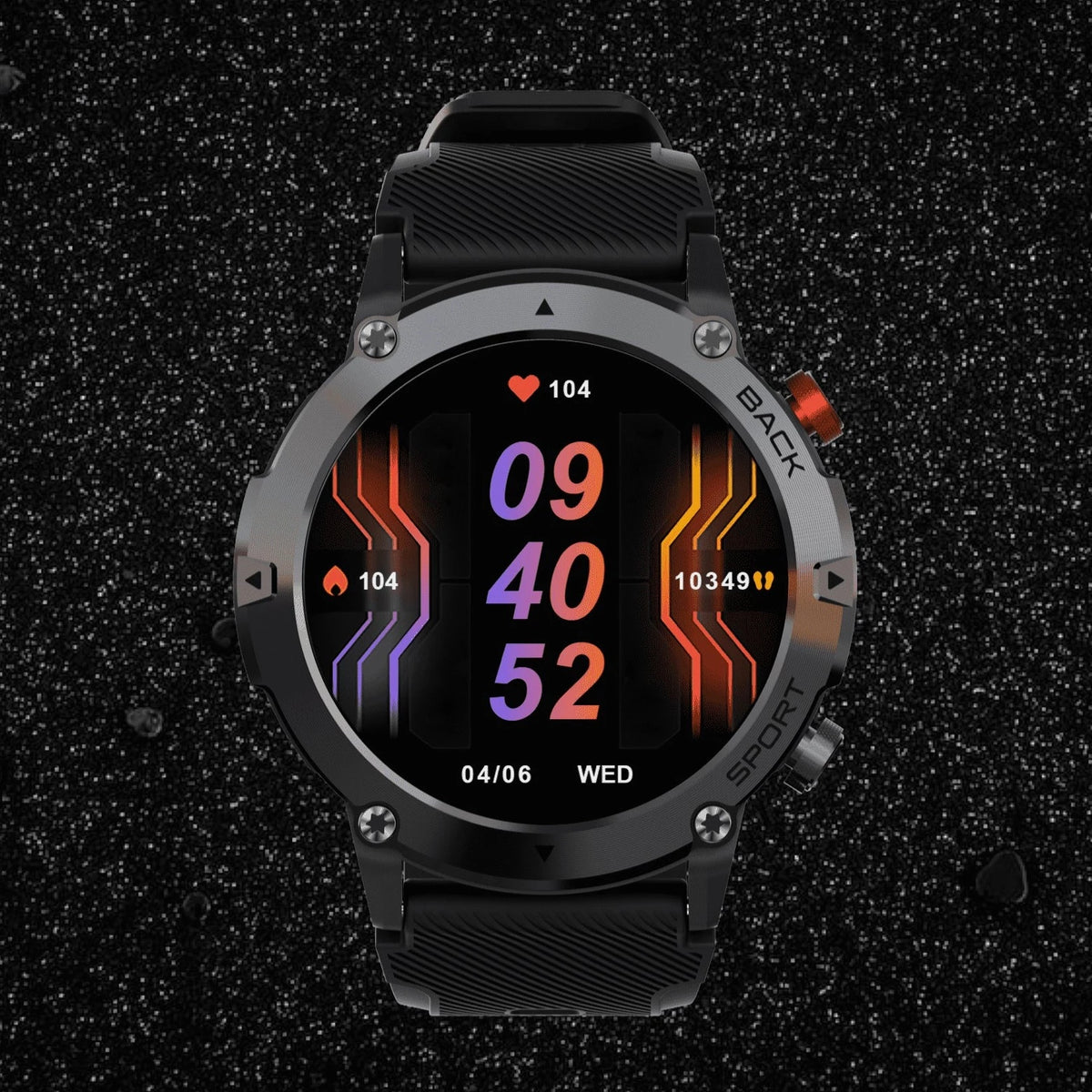 ZE Active Smartwatch faces