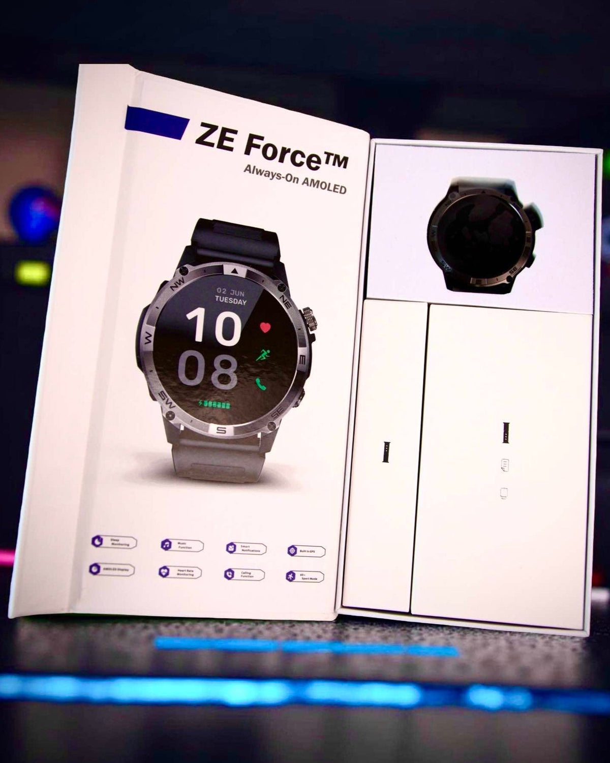 ZE™ Force - Military Smartwatch